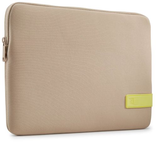Achat Sacoche & Housse Case Logic Reflect REFMB-113 Plaza Taupe/Sun-Lime
