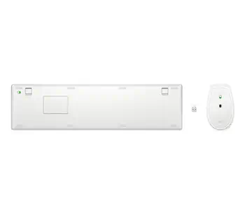 Revendeur officiel HP STORE 3PL clavier Souris incluse Universel RF sans fil Blanc