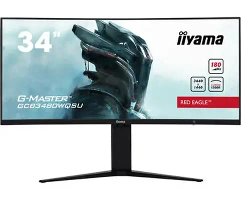 iiyama G-MASTER GCB3480WQSU-B1 écran plat de PC 86,4 cm (34") 3440 x 1440 pixels UltraWide Quad HD L - Ecran Ordinateur - visuel 1