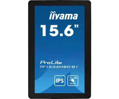 iiyama ProLite TF1633MSC-B1 écran plat de PC 39,6 cm (15.6") 1920 x 1080 pixels Full HD Écran tactil - Ecran Ordinateur - visuel 2