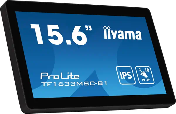 iiyama ProLite TF1633MSC-B1 écran plat de PC 39,6 cm (15.6") 1920 x 1080 pixels Full HD Écran tactil - Ecran Ordinateur - visuel 6