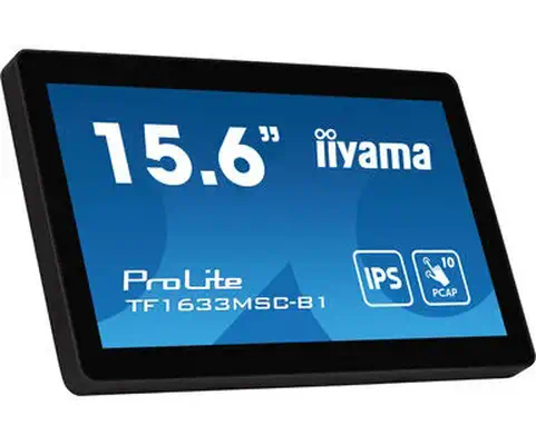 iiyama ProLite TF1633MSC-B1 écran plat de PC 39,6 cm (15.6") 1920 x 1080 pixels Full HD Écran tactil - Ecran Ordinateur - visuel 5