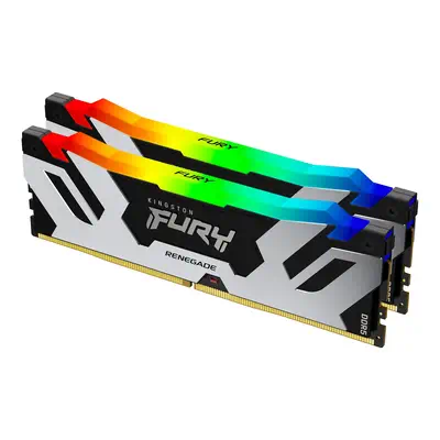 32Go 8000MT/s DDR5 CL38 DIMM (Kit de 2) FURY Renegade RGB XMP - Kingston - Mémoire - visuel 1