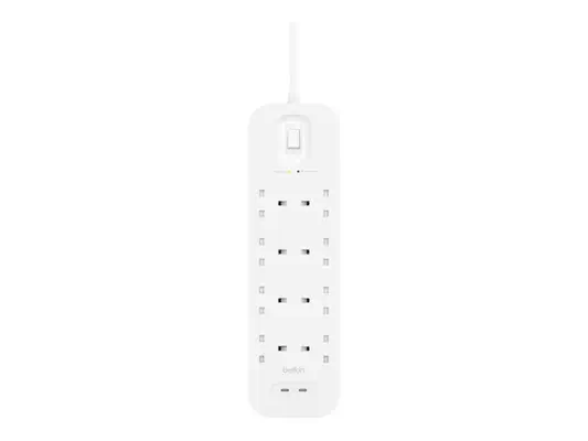 BELKIN Surge Protection with USB C 8 Outlet Dual USB C - Belkin - Câble USB - visuel 1
