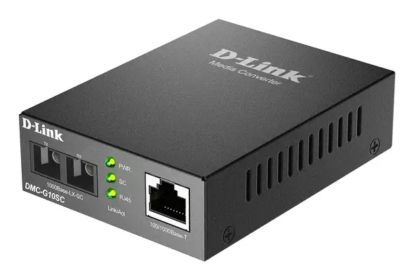 D-Link DMC-G10SC/E convertisseur de support réseau 1000 Mbit/s Monomode - Accessoire Réseau - visuel 2