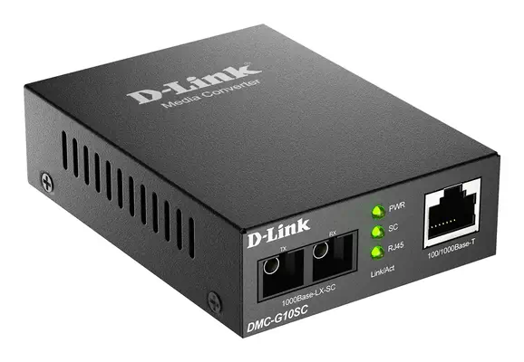 D-Link DMC-G10SC/E convertisseur de support réseau 1000 Mbit/s Monomode - Accessoire Réseau - visuel 3
