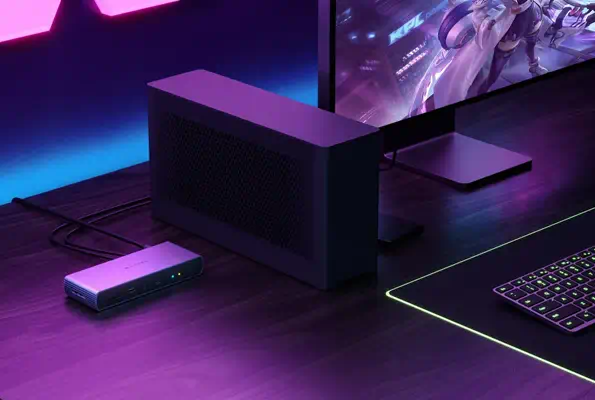 Targus HDTB4D-EU station d'accueil Thunderbolt 4 Gris - Station d'accueil pour portable - visuel 9