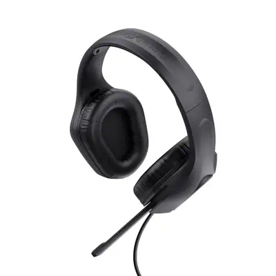 Trust GXT 415 Zirox Casque Avec fil Arceau Jouer Noir - Casque Micro - visuel 4