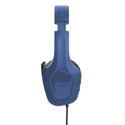 Trust GXT 415B Zirox Casque Avec fil Arceau Jouer Bleu - Casque Micro - visuel 7