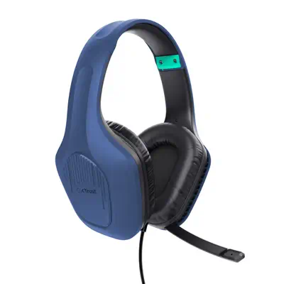 Trust GXT 415B Zirox Casque Avec fil Arceau Trust - visuel 1 - hello RSE - Compatibilité polyvalente