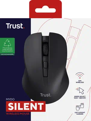 Trust Mydo souris Bureau Ambidextre RF sans fil Trust - visuel 1 - hello RSE - Matériaux durables