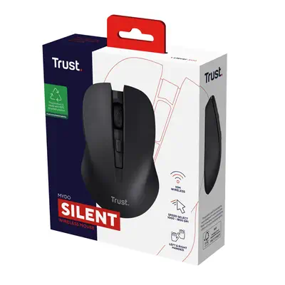 Trust Mydo souris Bureau Ambidextre RF sans fil Trust - visuel 1 - hello RSE - Fonctionnement silencieux