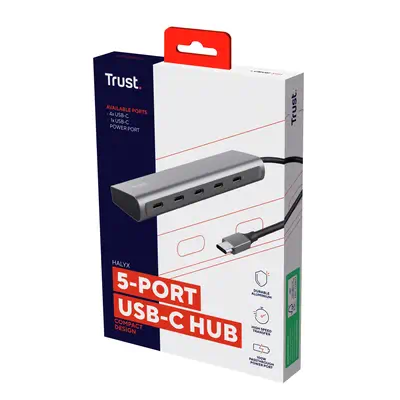 Trust Halyx USB 3.2 Gen 1 (3.1 Gen 1) Type-C Argent - Câble USB - visuel 7