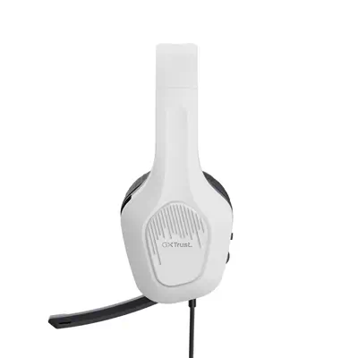 Trust GXT 415W Zirox Casque Avec fil Arceau Jouer Blanc - Casque Micro - visuel 6