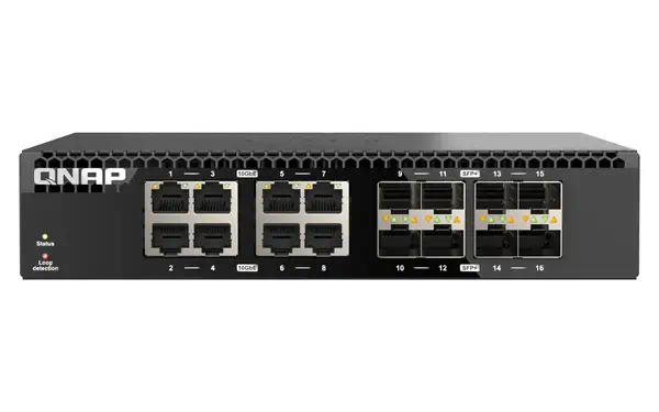 Achat Switchs et Hubs QNAP QSW-3216R-8S8T Unmanaged Switch 16 port of sur hello RSE