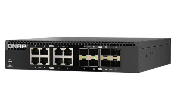 Vente QNAP QSW-3216R-8S8T Unmanaged Switch 16 port of QNAP au meilleur prix - visuel 4