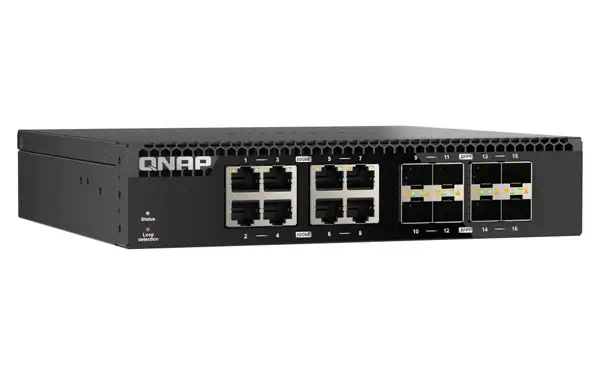 Achat QNAP QSW-3216R-8S8T Unmanaged Switch 16 port of sur hello RSE - visuel 5