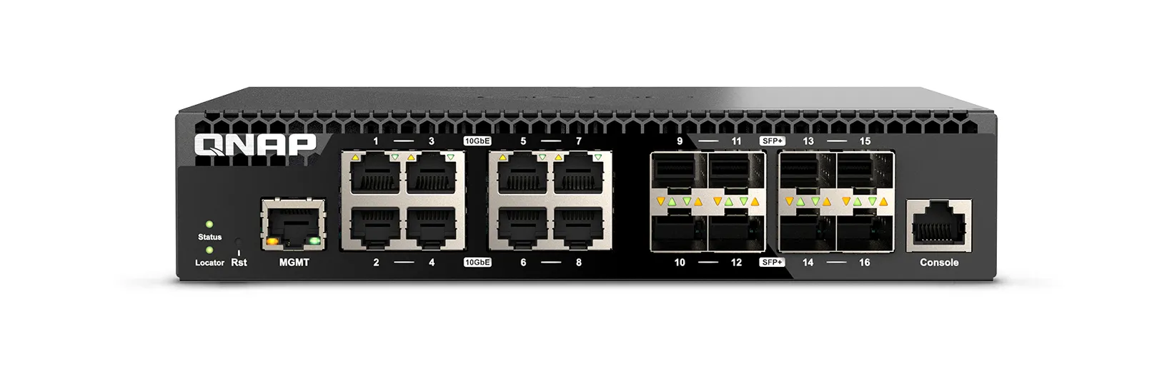 Vente Switchs et Hubs QNAP QSW-M3216R-8S8T Managed Switch 16 port of 10GbE sur hello RSE