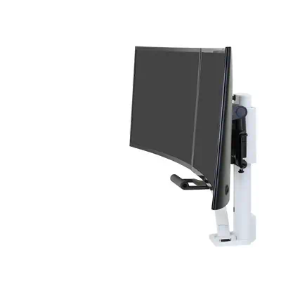 Ergotron TRACE 45-631-216 support d'écran plat pour bureau 68,6 cm (27") Blanc - Support Fixe & Mobile - visuel 4