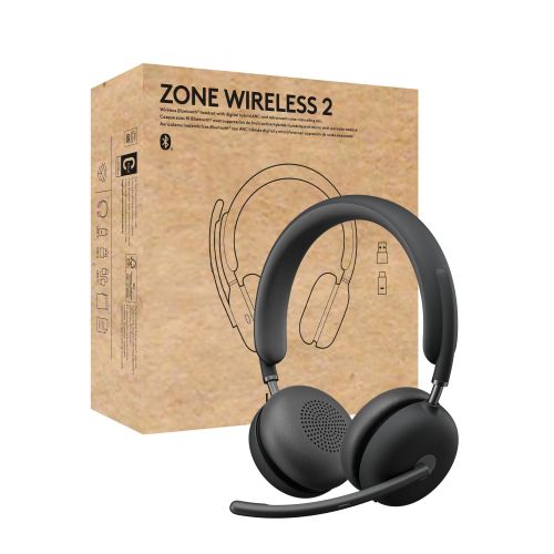 Vente LOGITECH HEADSET - Zone Wireless 2 UC - GRAPHITE UC au meilleur prix