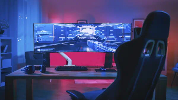 Bras pour moniteur de bureau HX avec pivot HD (blanc) - Ergotron - Support Fixe & Mobile - visuel 5