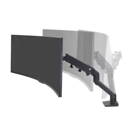 Ergotron HX Series 45-647-224 support d'écran plat pour bureau 124,5 cm (49") Noir - Support Fixe & Mobile - visuel 2