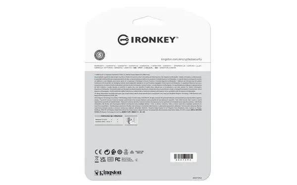 256 Go IronKey Locker Plus 50 AES Encryption - Kingston - Adaptateur stockage - visuel 4