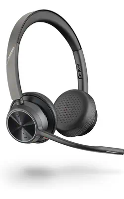 Micro-casque Poly Voyager 4320 USB-A +dongle BT700 Poly - visuel 1 - hello RSE - Gestion simplifiée avec Poly Lens