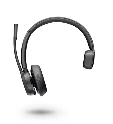 Micro-casque Poly Voyager 4310 certifié Microsoft Teams + Poly - visuel 1 - hello RSE - Plus besoin de vous soucier de la batterie