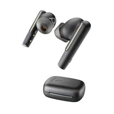 Écouteurs noir charbon Poly Voyager Free 60 UC Poly - visuel 1 - hello RSE - Optimisé pour une utilisation avec les principales plateformes de communication