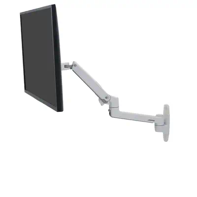 Ergotron LX Series LX Wall Monitor Arm 86,4 cm (34") Mur Blanc - Support Fixe & Mobile - visuel 1
