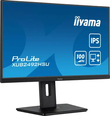 iiyama XUB2492HSU-B6 écran plat de PC 60,5 cm (23.8") 1920 x 1080 pixels Full HD LED Noir - Ecran Ordinateur - visuel 3