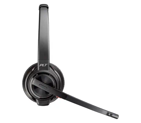 Micro-casque Poly Savi 8220 DECT UC USB-A 1880-1900 MHz certifié Microsoft Teams - HP - Casque Micro - visuel 2