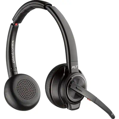 Micro-casque Poly Savi 8220 DECT UC USB-A 1 Poly - visuel 1 - hello RSE - Assurez la confidentialité de vos conversations