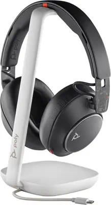 Micro-casque Poly Voyager Surround 85 UC USB-C + Poly - visuel 1 - hello RSE - Prenez l'appel de n'importe où