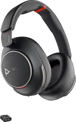 Micro-casque Poly Voyager Surround 85 UC USB-C certifié Poly - visuel 1 - hello RSE - Accéder au logiciel