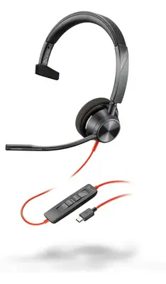 Casque USB-C Poly Blackwire 3310 - Casque Micro - visuel 9