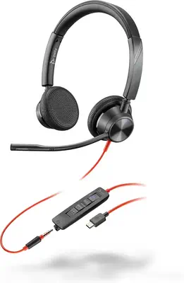 Poly Blackwire 3325-M Microsoft Teams Certified USB-C 3.5mm Stereo Headset - Casque Micro - visuel 10