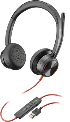 Micro-casque Poly Blackwire 8225 USB-A Poly - visuel 1 - hello RSE - Technologie hybride avancée ANC