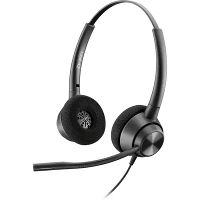 Micro-casque Poly EncorePro 320 binaural avec fonction Quick Poly - visuel 1 - hello RSE - Perche de microphone flexible
