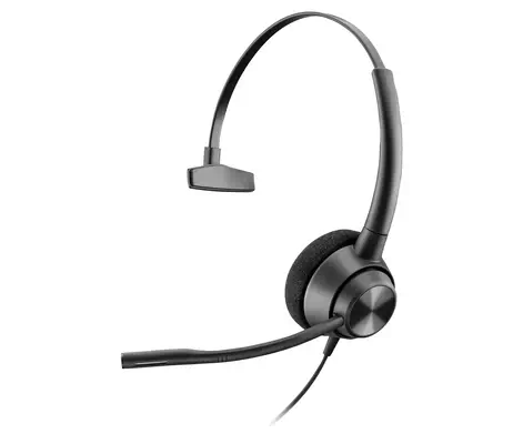 Micro-casque Poly EncorePro 310 monaural avec fonction Quick Poly - visuel 1 - hello RSE - Quick Disconnect (QD) de Poly