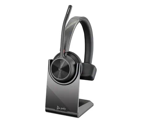Micro-casque Poly Voyager 4310-M certifié Microsoft Teams USB-C + dongle BT700 + base de chargement - Casque Micro - visuel 2