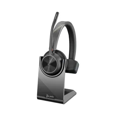 Micro-casque Poly Voyager 4310-M certifié Microsoft Teams USB-C Poly - visuel 1 - hello RSE - Plus besoin de vous soucier de la batterie