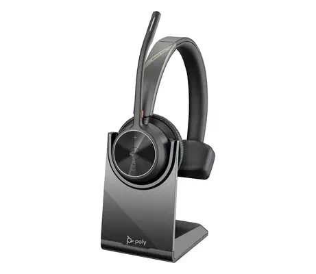 Micro-casque Poly Voyager 4310-M certifié Microsoft Teams USB-C Poly - visuel 1 - hello RSE - Gestion simplifiée avec Poly Lens