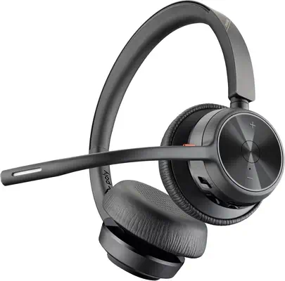 Micro-casque stéréo USB-A Poly Voyager 4320 UC + adaptateur USB-A BT700 + base de chargement - Casque Micro - visuel 5