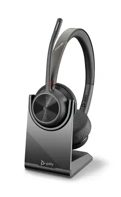 Casque Poly VOYAGER 4320-M certifié Microsoft Teams avec socle de charge - HP - Casque Micro - visuel 1