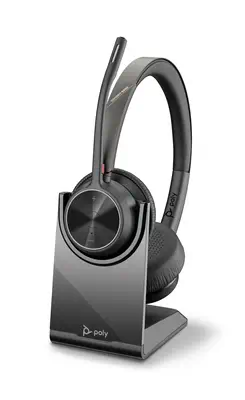 Micro-casque Poly Voyager 4320 USB-C + dongle BT700 + base de chargement - HP - Casque Micro - visuel 1