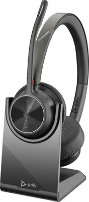 Micro-casque Poly Voyager 4320-M certifié Microsoft Teams + Poly - visuel 1 - hello RSE - Indicateur lumineux pour appel en cours