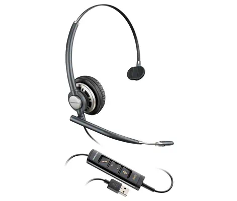 Micro-casque Poly EncorePro 715 USB-A monaural TAA - HP - Casque Micro - visuel 1