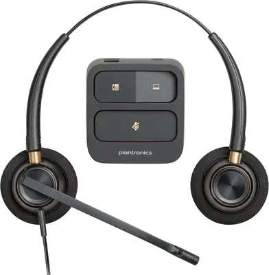 Micro-casque binaural Poly EncorePro 520 + fonction Quick Disconnect - Casque Micro - visuel 3